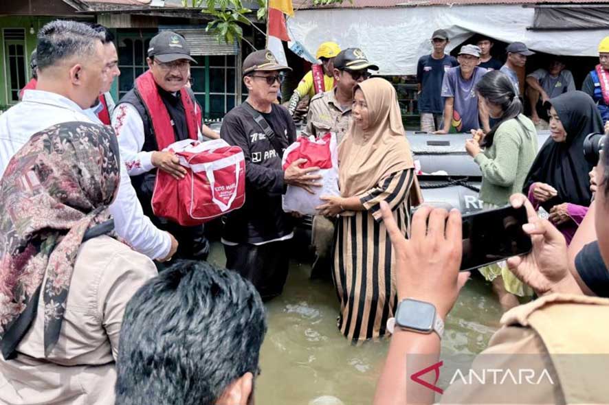116.027 Warga dan 22.991 Rumah Terdampak Banjir di Kabupaten Banjar