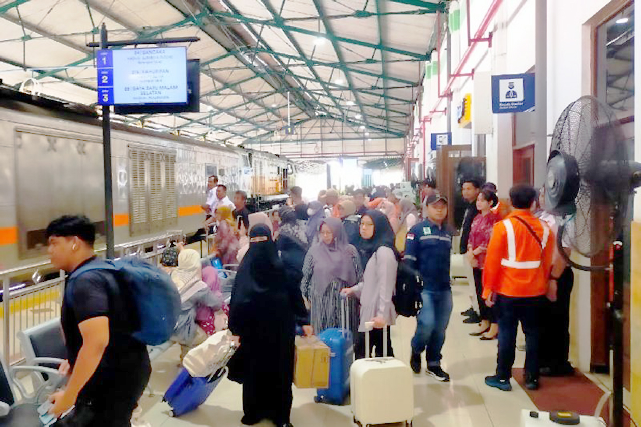 Lonjakan Penumpang Nataru, KAI Daop 7 Madiun Angkut 357 Ribu Orang