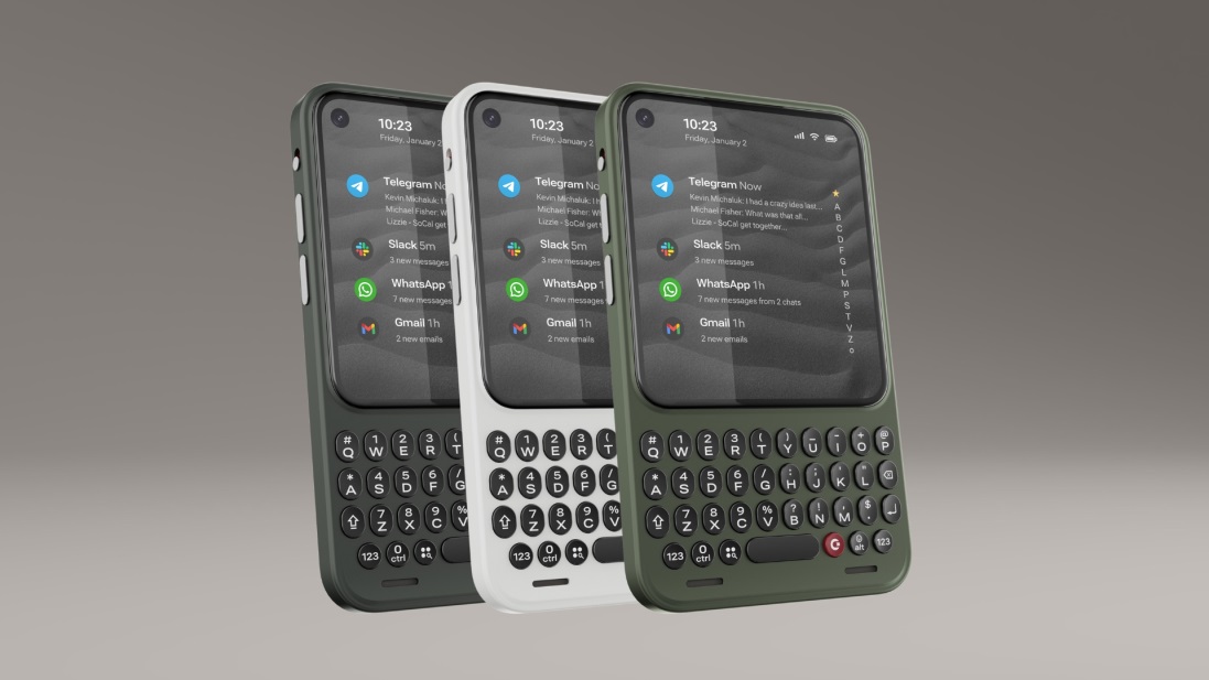 Mirip BlackBerry, Clicks Luncurkan Communicator dengan Keyboard Fisik