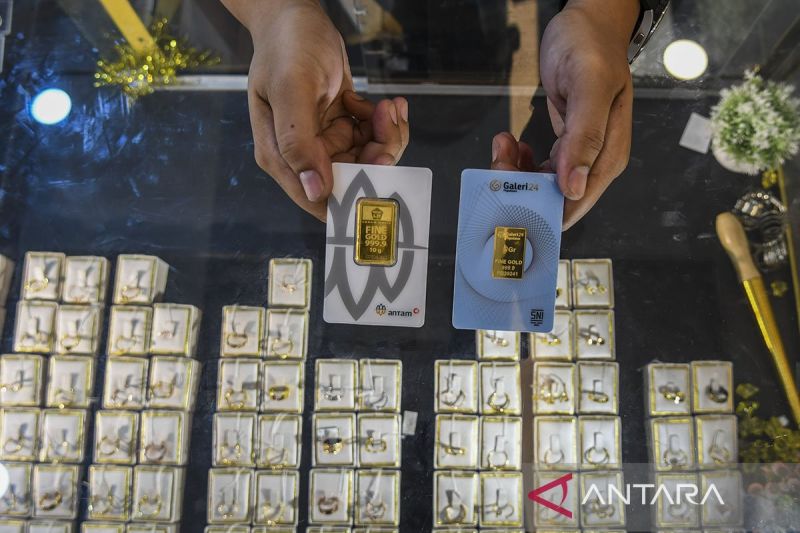 Harga Emas Galeri24 dan UBS di Pegadaian Senin Ini Stabil 