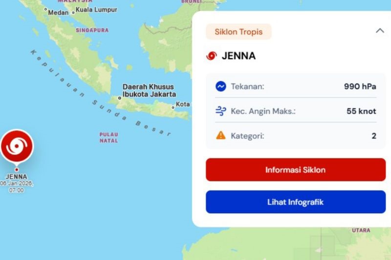 BMKG Peringatkan Potensi Hujan di Jateng Selatan Akhir Pekan