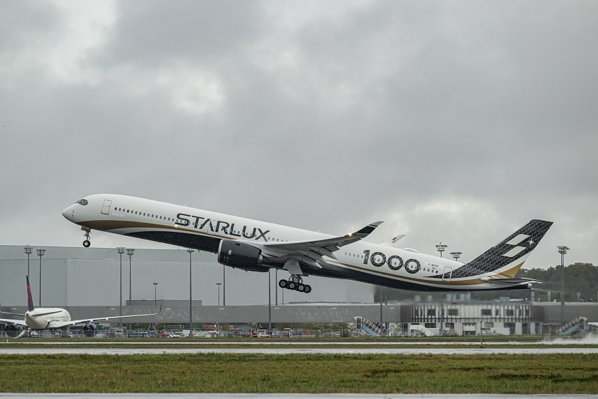 STARLUX Airlines terima pengiriman pesawat perdana Airbus A350-1000