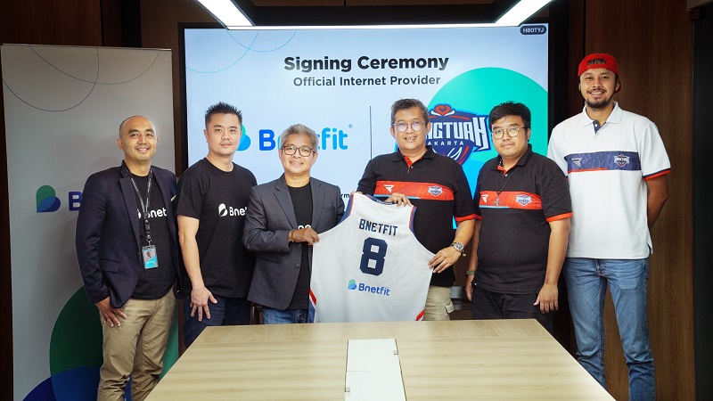 Bnetfit Gandeng Hangtuah Jakarta, Perkuat Konektivitas Klub Basket Profesional