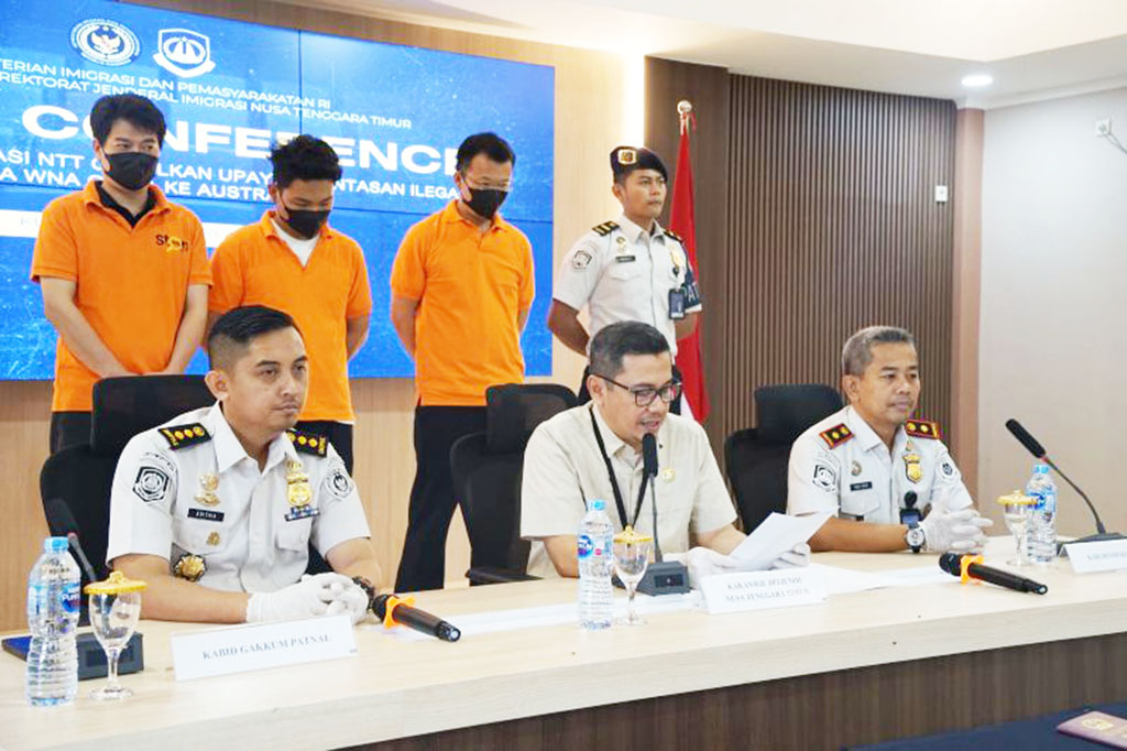 Kanwil Imigrasi NTT Gagalkan Keberangkatan WNA Tiongkok ke Australia