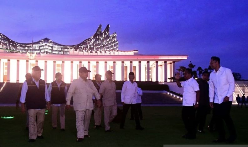 Tinjau IKN, Prabowo Koreksi Desain dan Fungsi Kawasan ke OIKN