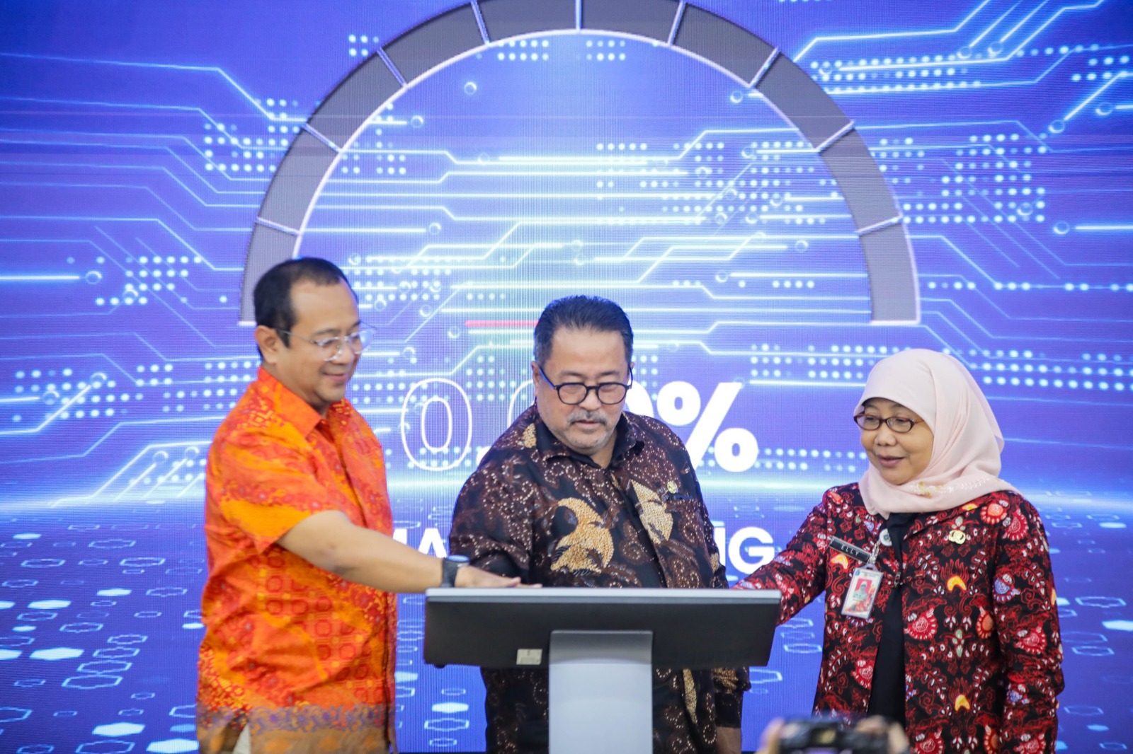 Wagub Rano Resmikan ERP Fusion PAM Jaya, Layanan Air Jakarta Masuk Era Digital