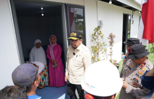 Terdapat 600 Unit Huntara di Simpang Opak Aceh, Pengungsi Pindah Secara Bertahap