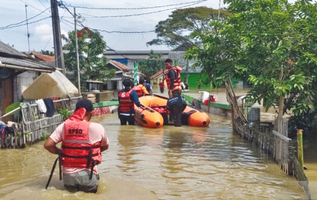Banjir Meluas Rendam 16 Kecamatan Kabupaten Bekasi