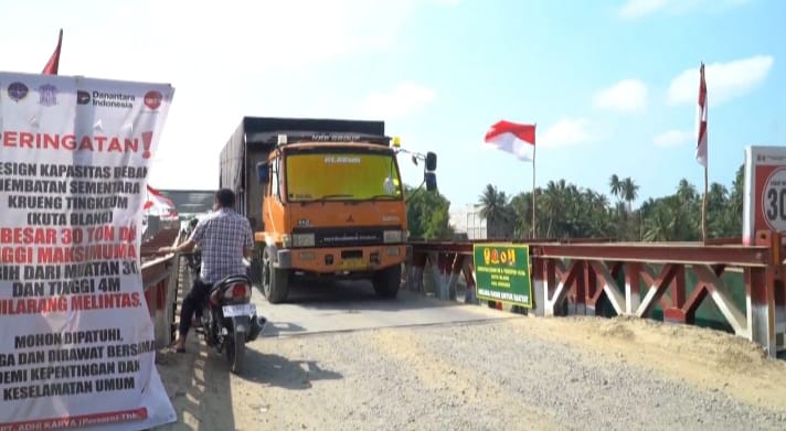 Penting! Kementerian PU Minta Kendaraan ODOL Tidak Melintasi Jembatan Bailey di Lokasi Bencana 