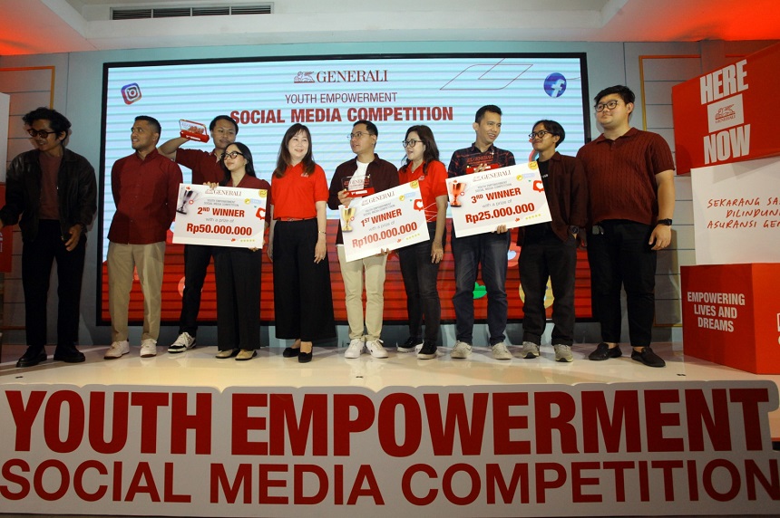 Dorong Peningkatan Literasi Asuransi, Generali Indonesia Gandeng Kreativitas Anak Muda Lewat Youth Empowerment Social Media Competition