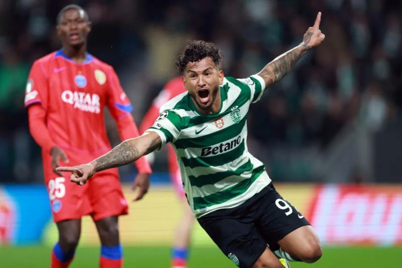 Hasil Liga Champions: Kalahkan PSG 2-1, Sporting Selangkah Lagi ke 16 Besar 