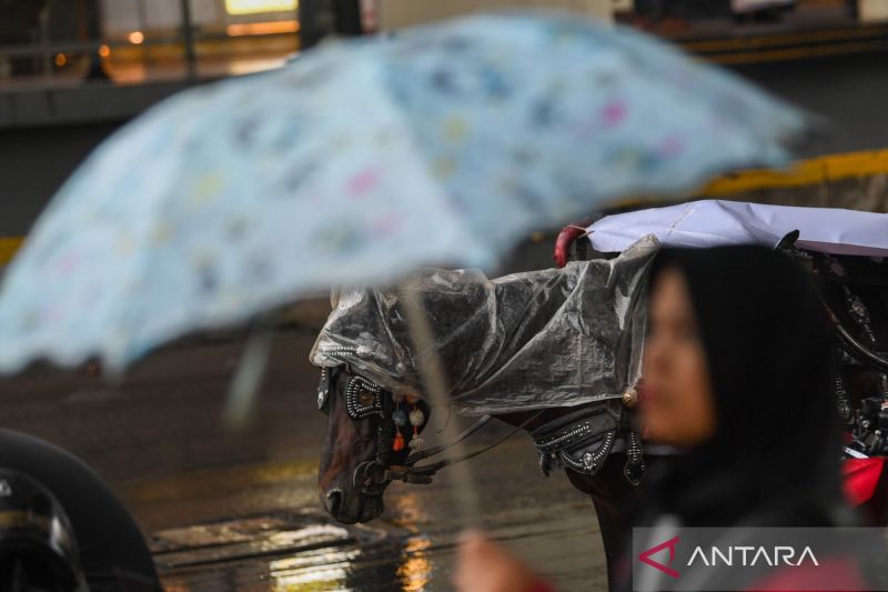 BMKG: Jakarta Berpotensi Hujan Ringan Sepanjang Hari