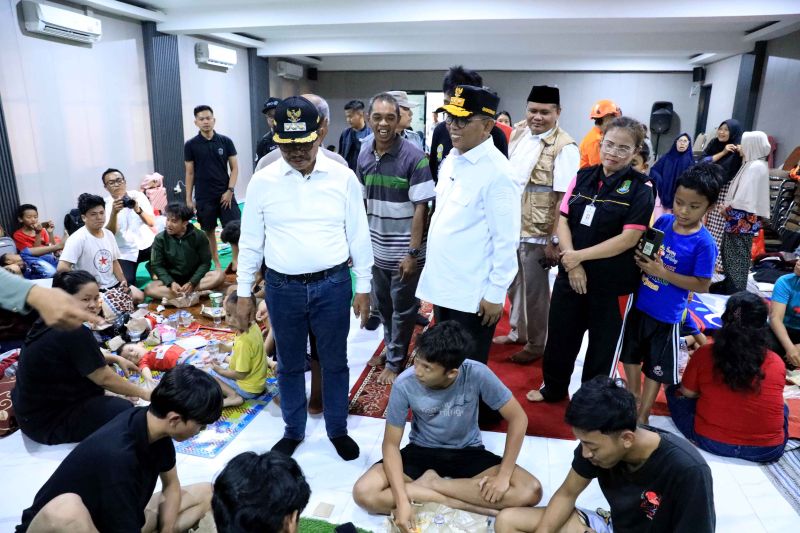 Wakil Wali Kota Tangerang Imbau Warga di Permukiman Rawan Banjir Pindah ke Posko Aman