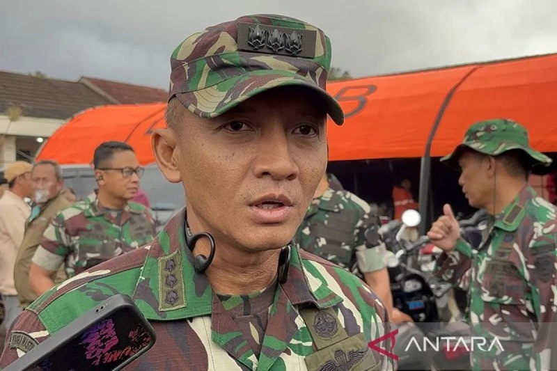 Kodam Siliwangi Telusuri Informasi 23 Anggota TNI Dikabarkan Hilang Akibat Longsor Cisarua