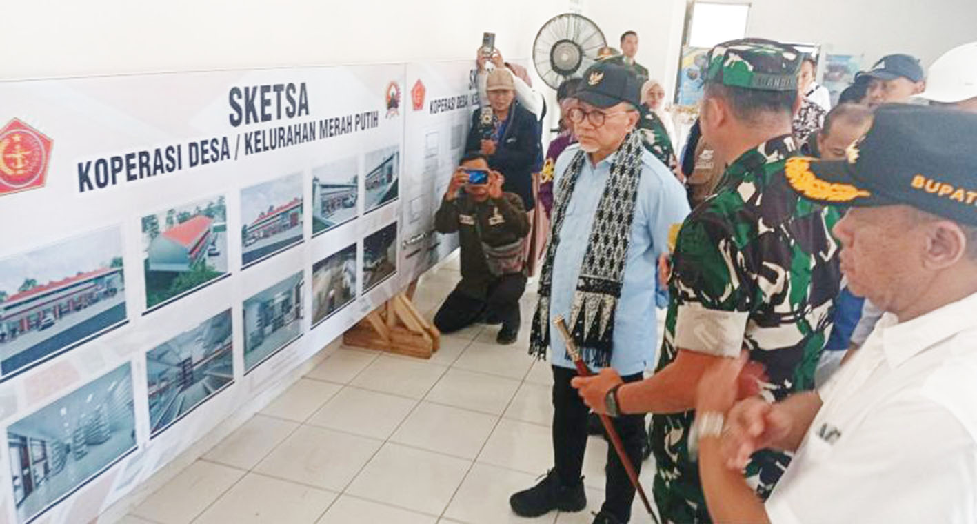 Menko Pangan Pastikan KDMP Kaliori Banyumas Dukung Ekonomi Kerakyatan