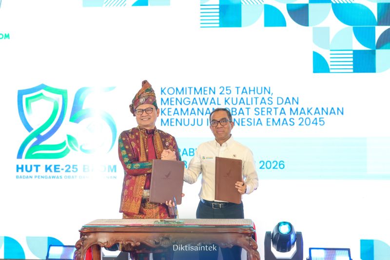 Kemdiktisaintek dan BPOM Perkuat Inovasi Bidang Obat serta Pangan