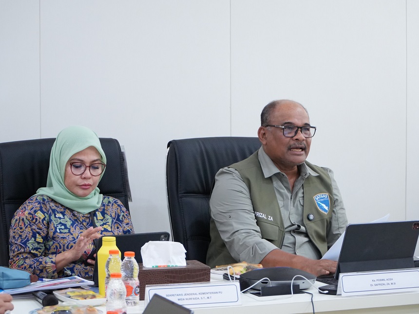  Gandeng Sekjen KemenPU Pimpin Rapat Konsolidasi Perdana, Ini Penekanan Kaposwil Aceh