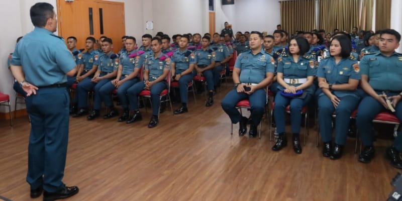 Kodaeral IV TNI AL Gelar Sosialisasi KUHP Nasional dan Penyuluhan Hukum