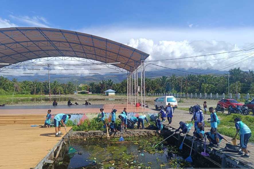 SMPN 2 Kabupaten Jayapura Bersiap Mengikuti Adiwiyata ASEAN