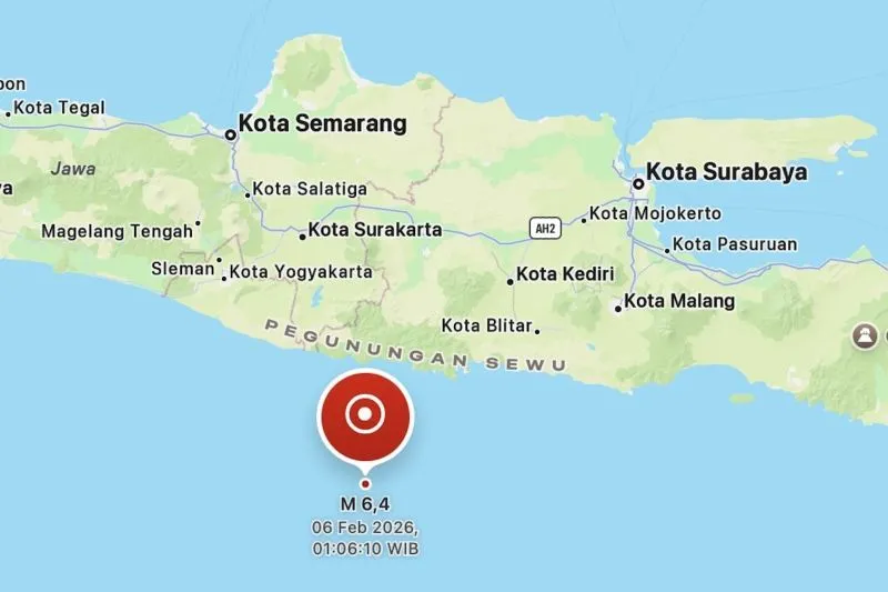 15 Warga Bantul Terluka Akibat Gempa Pacitan 