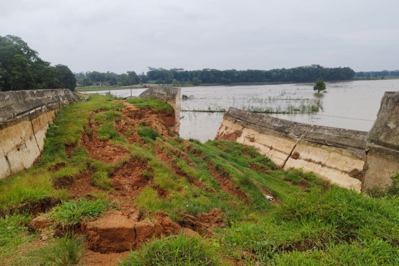 Jembatan Way Bungur, Lampung Timur Dibangun Lewat Program Jembatan Merah Putih