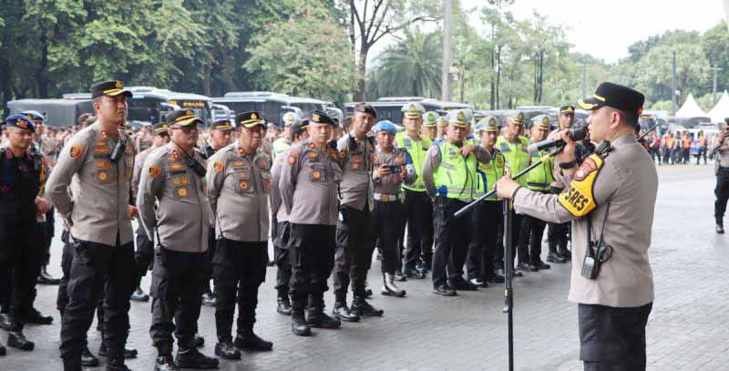 Jelang Laga Persija Vs Arema: 2.505 Personel Gabungan Jaga SUGBK Malam Ini