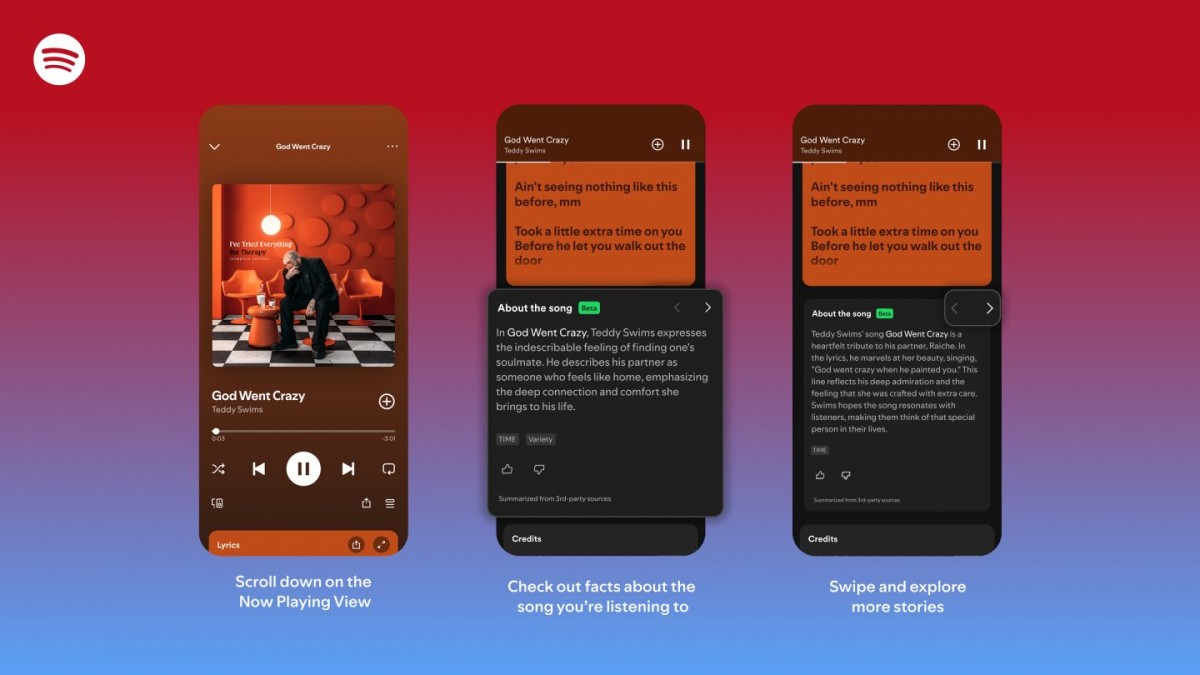 Spotify Rilis Fitur "About the Song", Bongkar Cerita di Balik Lagu dari Layar Pemutar