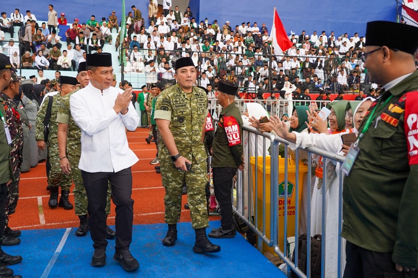 Panglima TNI Hadiri Mujahadah Kubro Satu Abad Nahdlatul Ulama di Malang