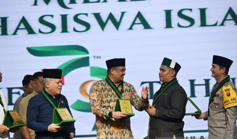 Gubernur Bobby Nasution Minta HMI Ikut Bangun Sumatera Utara