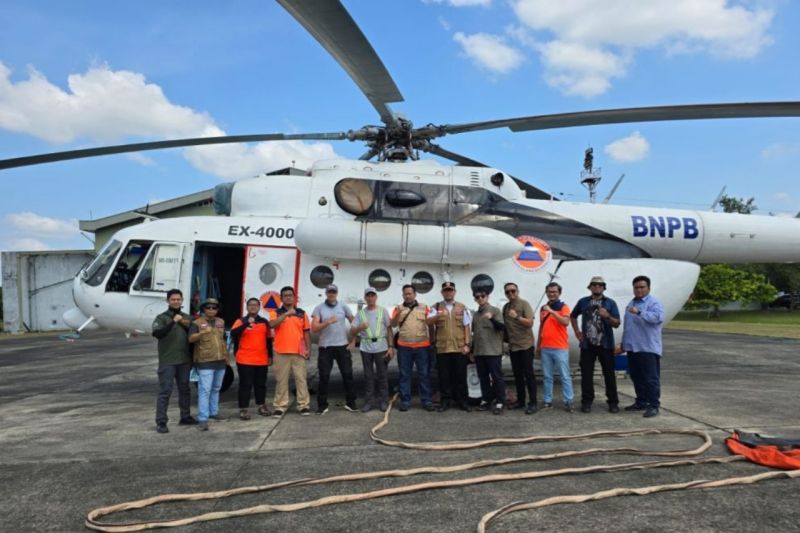 BPBD Riau Ajukan Bantuan TMC dan Helikopter "Water Bombing" ke BNPB