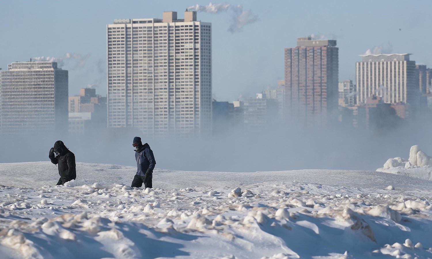 Pantai Timur AS Diselimuti Gelombang Dingin Arktik, Suhu Capai Minus 10 Derajat Celcius