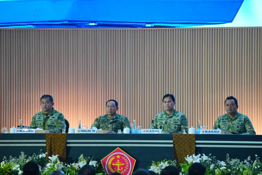 Panglima TNI Pimpin Rapim TNI 2026 di Mabes TNI Cilangkap