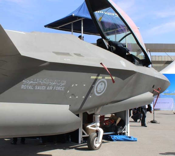 Lockheed Martin Pasang Simbol Kerajaan Arab Saudi di F-35, Sebentar Lagi Bukan Hanya Israel yang Punya Jet Siluman di Timur Tengah