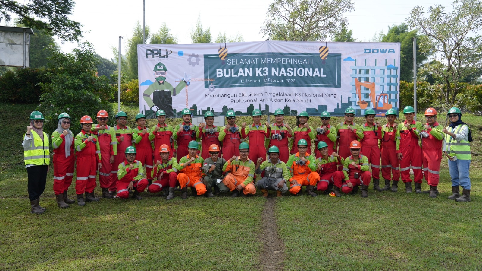 Kejar Target Zero Incident, PPLI Perkuat Budaya Keselamatan Kerja di Bulan K3