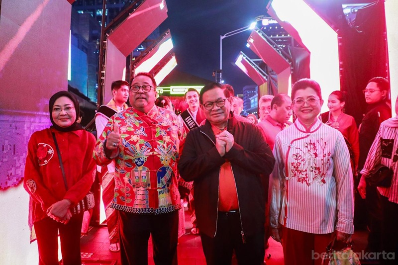 Buka Festival Imlek, Gubernur Pramono Tegaskan Komitmen Jakarta Jadi Kota Global Inklusif