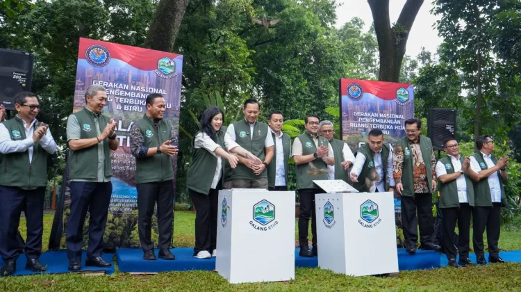 Menteri Ekraf Dukung Gerakan Pengembangan Ruang Terbuka Hijau dan Biru  