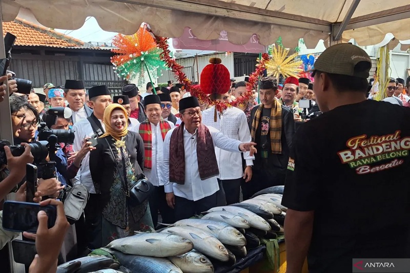 Pramono: Festival Bandeng Rawa Belong Cara Lestarikan Budaya Betawi