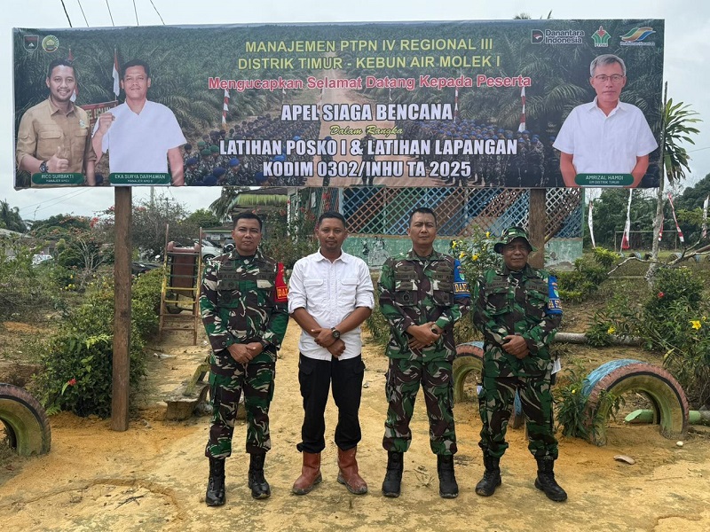 Antisipasi Karhutla, PTPN IV PalmCo Gandeng TNI-Polri Operasikan Teknologi Deteksi Titik Panas Berbasis AI 