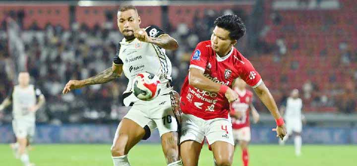 Persija Hajar Bali United 1-0 di Stadion I Wayan Dipta, Posisi Klasemen Kembali ke Jalur Juara