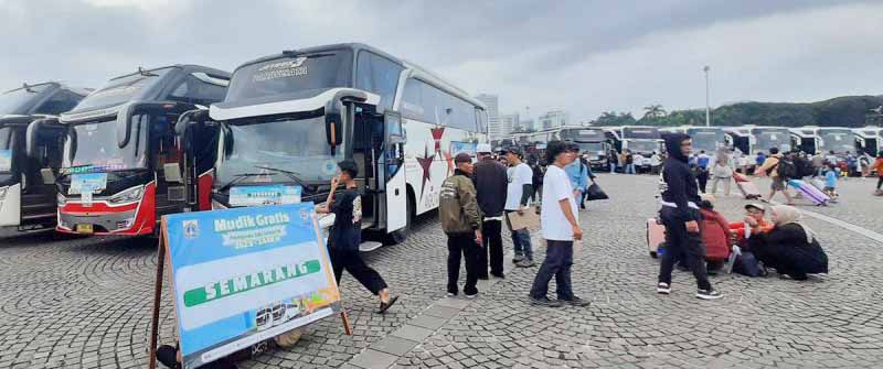 Pemprov DKI - Kemenhub Berkoordinasi Atur Jadwal Mudik Bersama Idul Fitri untuk Hindari Kemacetan 