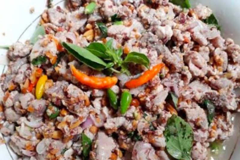 Menu Favorit Ramadhan di Malut: Gohu Ikan Disantap dengan Sagu dan Ubi Rebus
