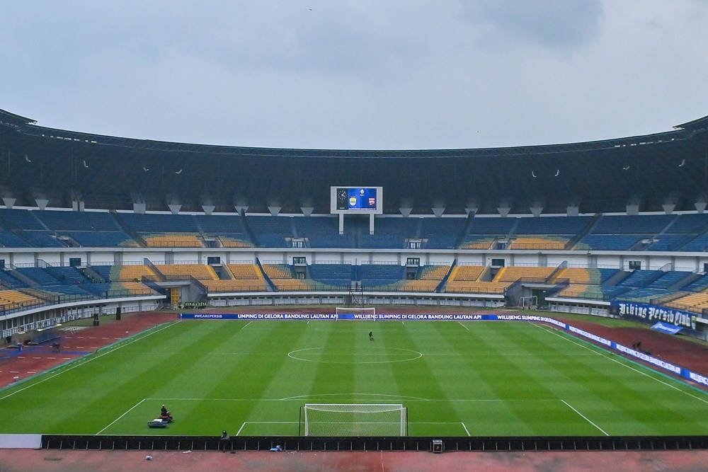 Tribune Selatan GBLA Ditutup Saat Laga Persib vs Persita, Ini Alasannya