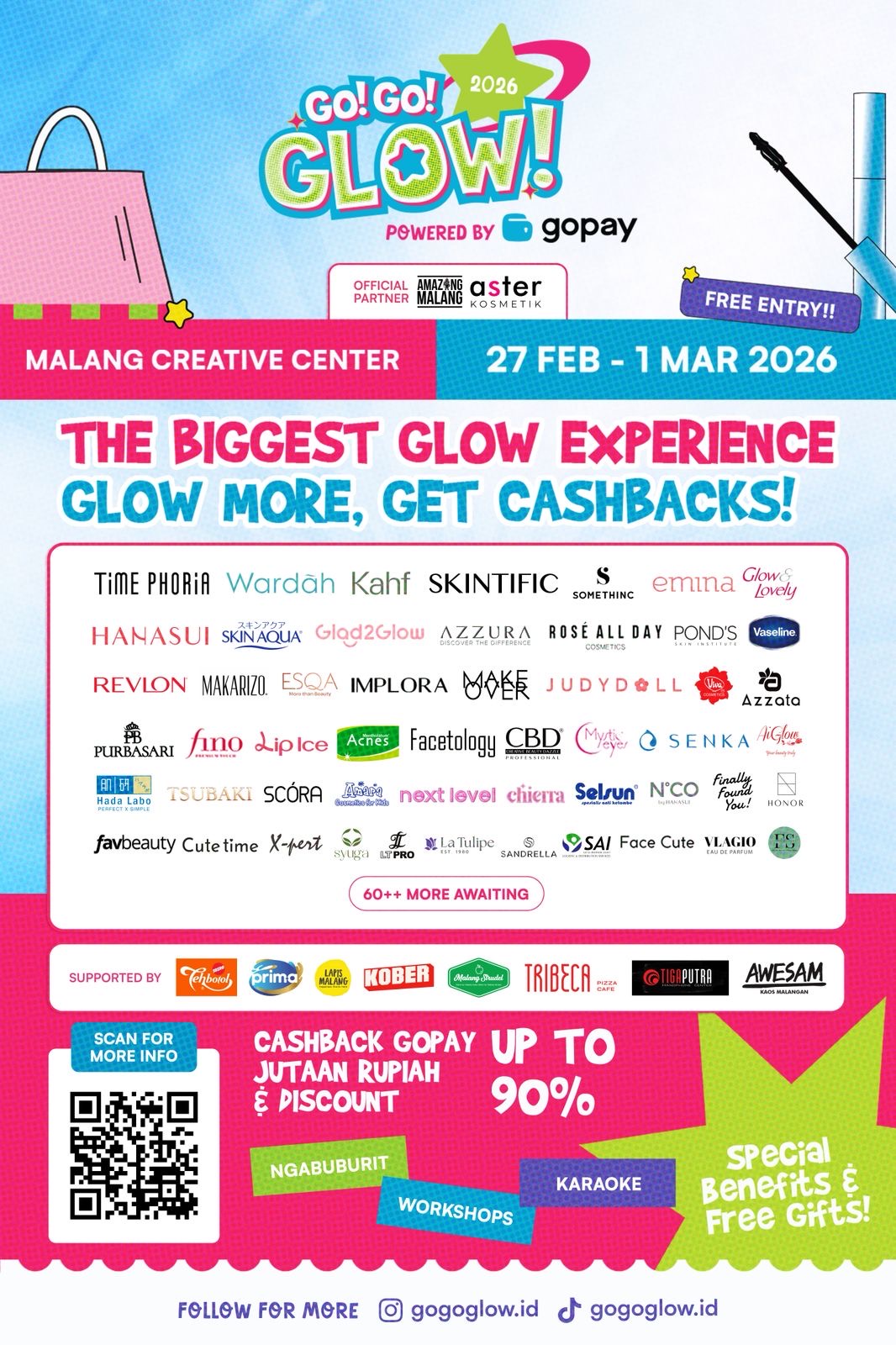 Siap-Siap, GoPay Hadirkan Go Go Glow di Malang