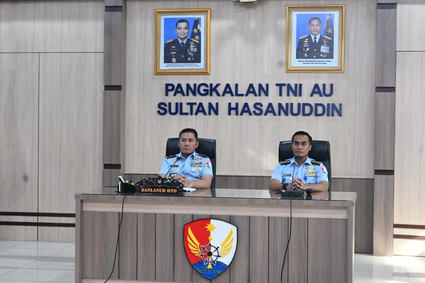 Danlanud Sultan Hasanuddin Hadiri Rakernis Kodau II