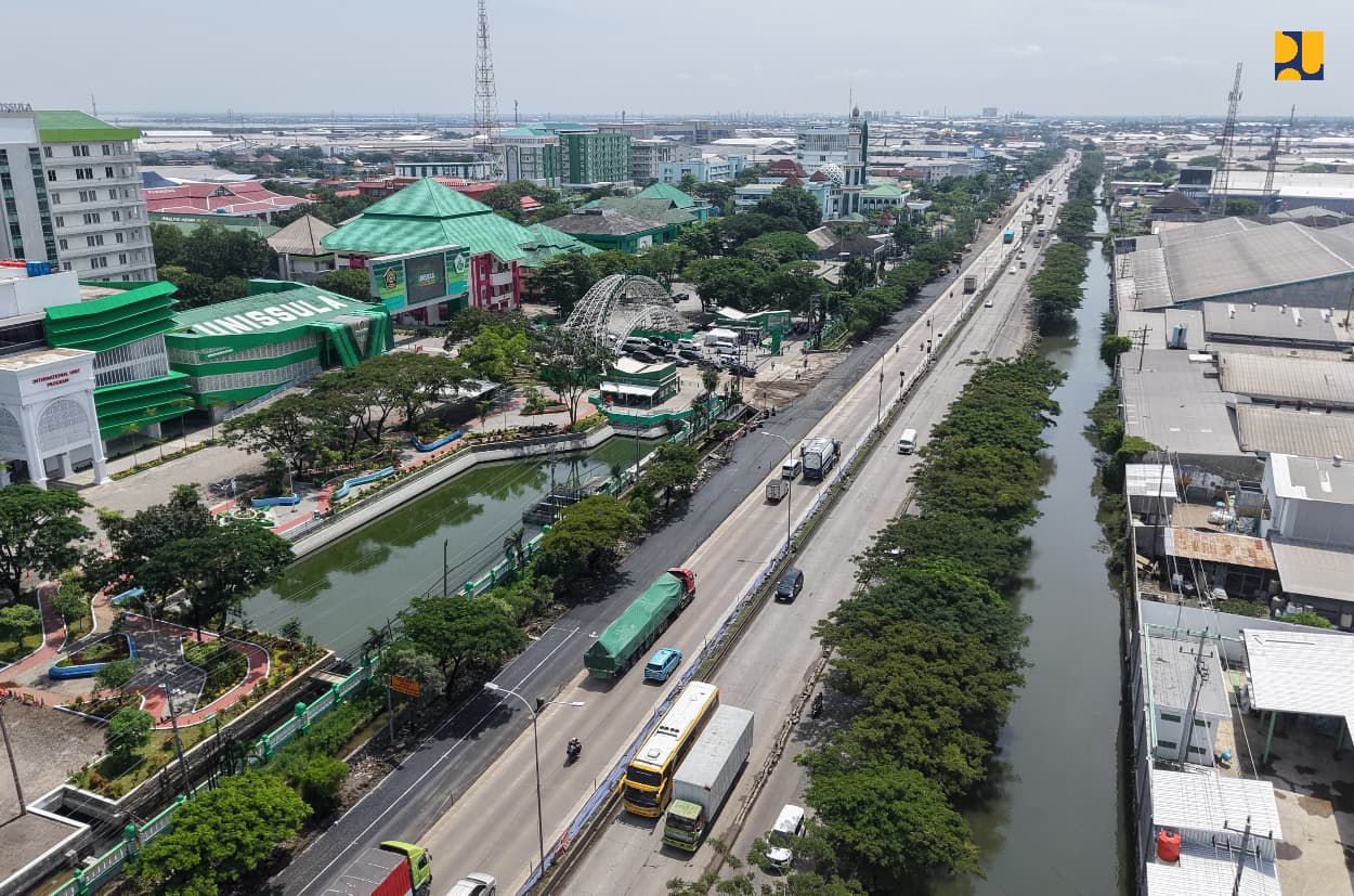 Pastikan Mudik Aman, Kementerian PU Perkuat Jalan Nasional dan Pengendalian Banjir di Jateng