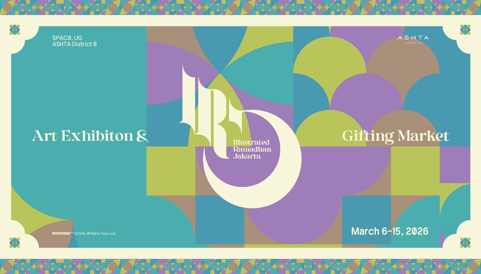 Illustrated Ramadan Jakarta 2026: Pameran Ilustrasi & Market Kreatif di ASHTA SCBD