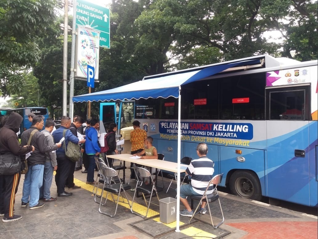 Gerai SIM Keliling Hari Ini Tersedia di 5 Lokasi Jakarta