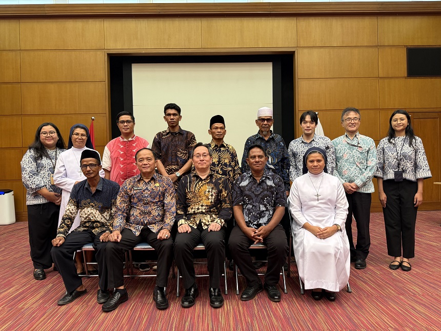 Penandatanganan Kontrak Bantuan Hibah Grassroots untuk Keamanan Manusia Tahun Anggaran 2025 Digelar