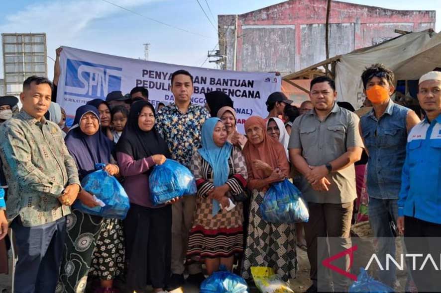 Penyaluran Bantuan untuk Korban Banjir Aceh Tamiang