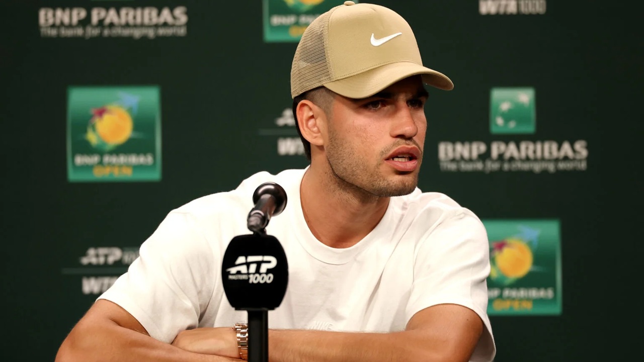 Rekor Tak Terkalahkan Alcaraz  Diuji Sinner dan Djokovic di Indian Wells